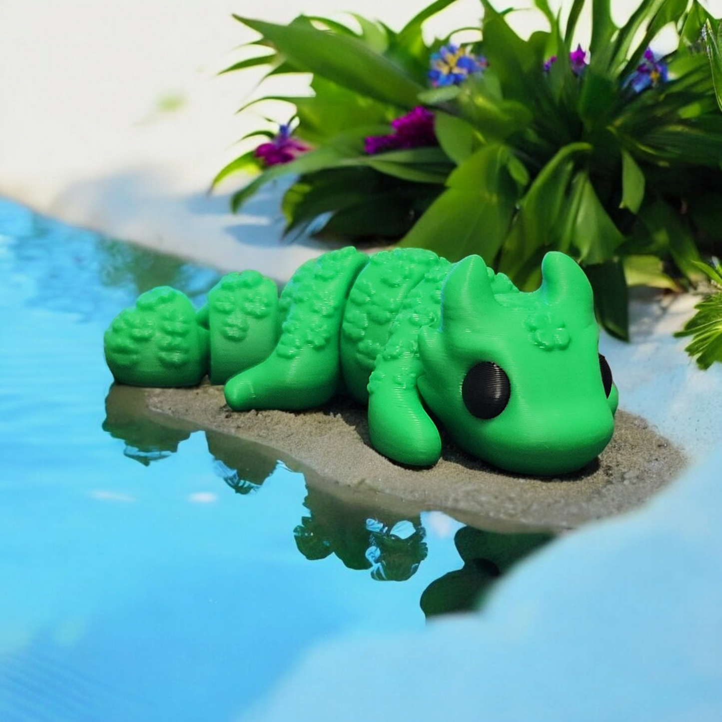 Adorable 3D-Printed Baby Luck Dragon