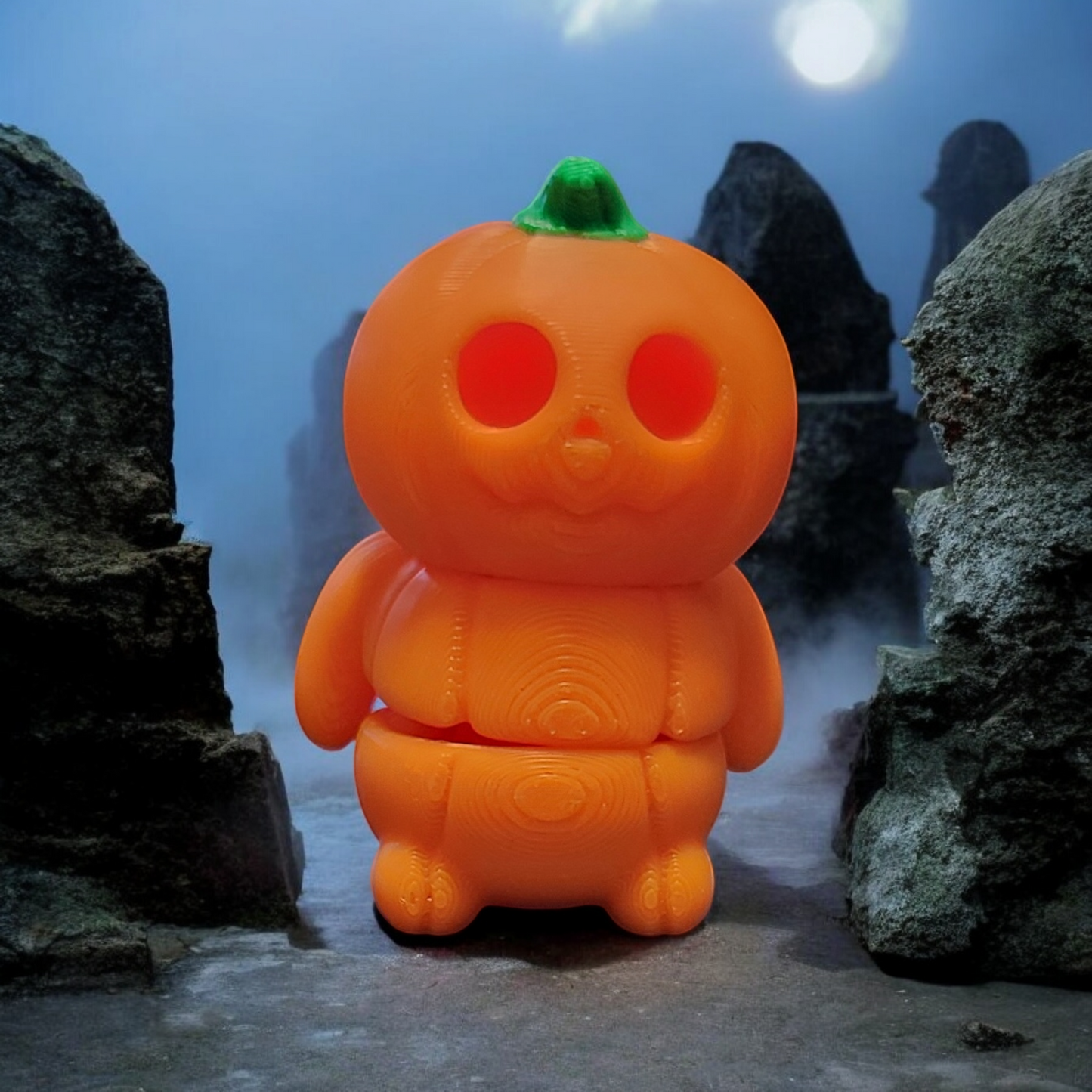 Adorable 3D-Printed Tiny Pumpkin