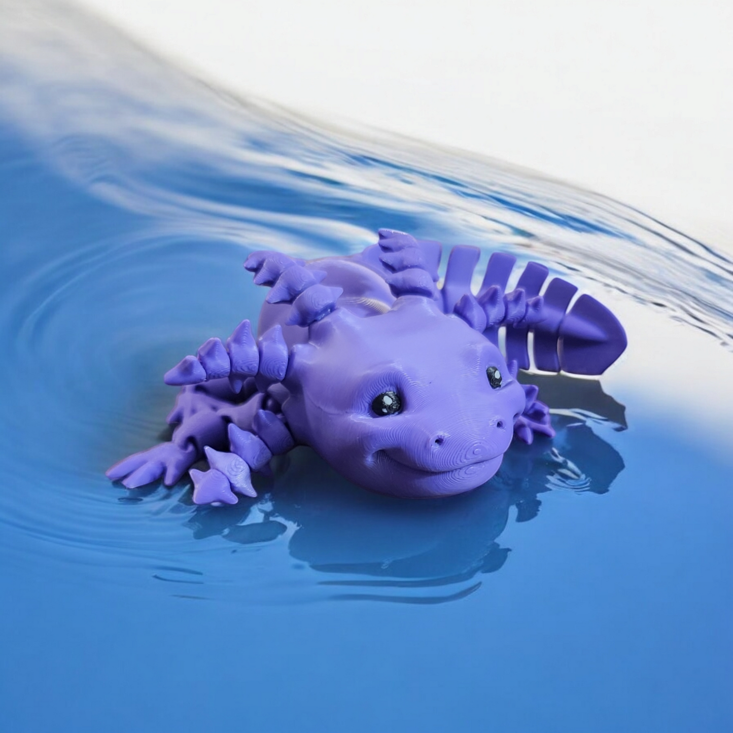 Adorable 3D-Printed Axolotl